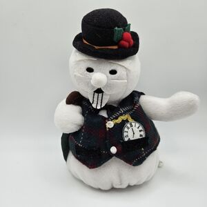 VINTAGE Stuffins CVS Rudolph the Red Nose Reindeer Sam the Snowman 6" Plush 1999